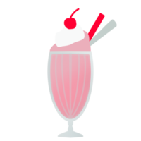 clipart för jordgubbsmilkshake png