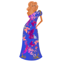 Fashion girl, women, model, doll. Design clothes png