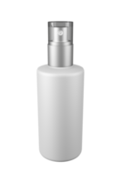 garrafa de spray branco beleza cosmética maquete em branco ilustração 3d png