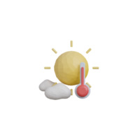 icona del sole 3d png
