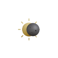 3d zon icoon png