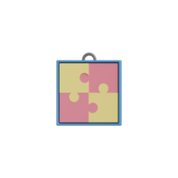icône de puzzle 3d png