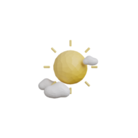 3D Sun Icon png