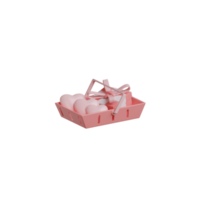 3D-Valentine-Liebesobjekt png