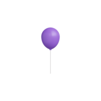 3D Balloon Object png