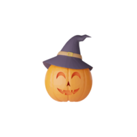 cosas aisladas 3d sobre halloween png