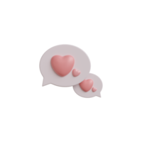 3d Isolated Things about Valentine png