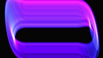 Abstract black background with glowing neon lines. video