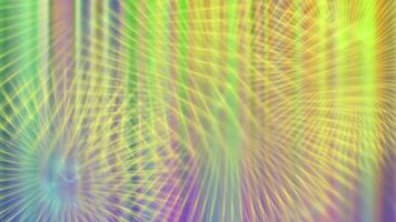 Abstract glowing iridescent background of neon lines video