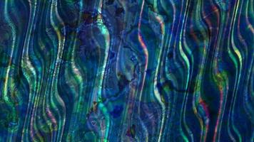 fundo azul abstrato com linhas onduladas multicoloridas video
