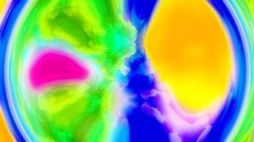 Abstract multicolored textured liquid background video