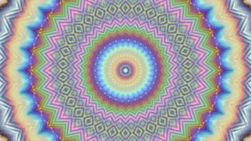 Abstract textural multicolored background kaleidoscope video