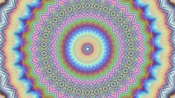 Abstract textural multicolored background kaleidoscope video