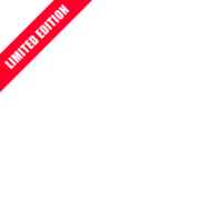 limited edition element marketingstrategie label, met rode achtergrondkleur png
