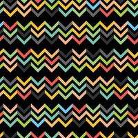 Seamless Zigzag Arrow Pattern Swatch vector