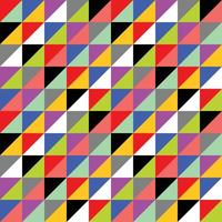 Seamless Triangle Geometry Pattern Swatch vector