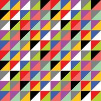 Seamless Triangle Geometry Pattern Swatch vector