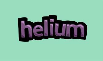 HELIUM background writing vector design