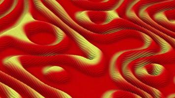 animazione di sfondo in movimento 3d di particelle magiche video