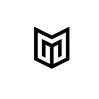 Simple Letter M Logo Design Template Pro Vector