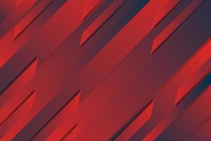 Red creative modern geomatric abstract background with stripes vector