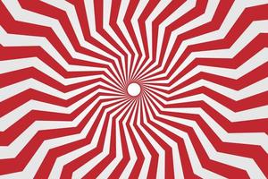 spiral red and white color abstract background vector