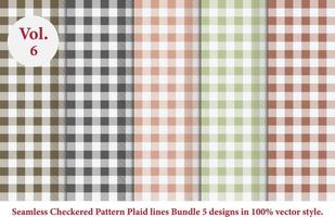 Plaid lines Pattern,checkered Pattern,Argyle vector,Tartan Pattern in retro style vector