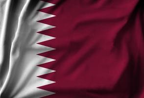 bandera de qatar foto