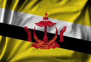 bandera de brunei foto