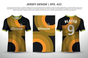 Soccer jersey football design sublimation sport t shirt design Premium Vector collection for racing, cycling, gaming, motocross