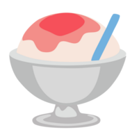 hielo raspado con jugo dulce archivo png