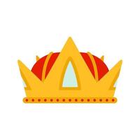 Crown isolated on white background vector