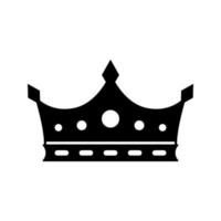 Crown isolated on white background vector