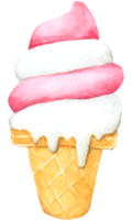 Ice Cream watercolor png