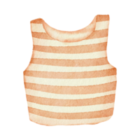 roupas de verão aquarela png