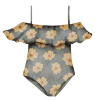 roupas de verão aquarela png