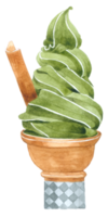 dessert aquarel handverf png