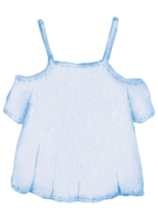 ropa de verano acuarela png