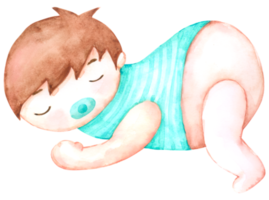 baby sweet dream watercolor png