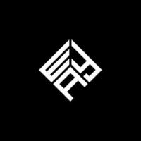 WYA letter logo design on black background. WYA creative initials letter logo concept. WYA letter design. vector