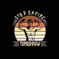 gym t shirt design vector