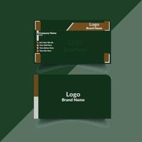 Creative And Stylish Business Card Template vector