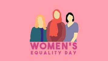 imágenes de video 4k del día de la igualdad de las mujeres