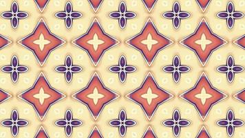 Kaleidoscope background. Hypnotic motion. colorful symmetrical fractal design looped animation. Dynamic Motion Graphics Pattern, Seamless Loop Animation video