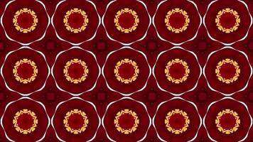 Kaleidoscope background. Hypnotic motion. colorful symmetrical fractal design looped animation. Dynamic Motion Graphics Pattern, Seamless Loop Animation video