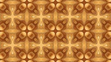 Animation Seamless Kaleidoscope pattern colorful background, Beautiful Bright Ornament, Motion Graphics Pattern, Seamless Loop Animation video