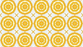 Animation Seamless Kaleidoscope pattern colorful background, Beautiful Bright Ornament, Motion Graphics Pattern, Seamless Loop Animation video