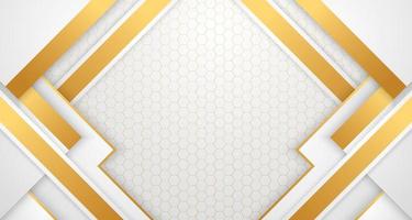 Abstract Background Gold and White vector