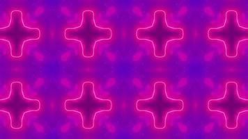 Animation Seamless Kaleidoscope pattern colorful background, Beautiful Bright Ornament, Motion Graphics Pattern, Seamless Loop Animation video