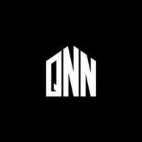 QNN letter logo design on BLACK background. QNN creative initials letter logo concept. QNN letter design. vector
